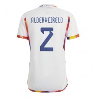 Belgien Toby Alderweireld #2 Udebanetrøje VM 2022 Kortærmet